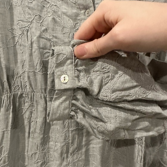 Zara embroidered midi dress NWT - Picture 4 of 5